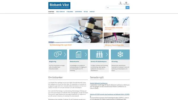 Biobank Väst, Göteborg