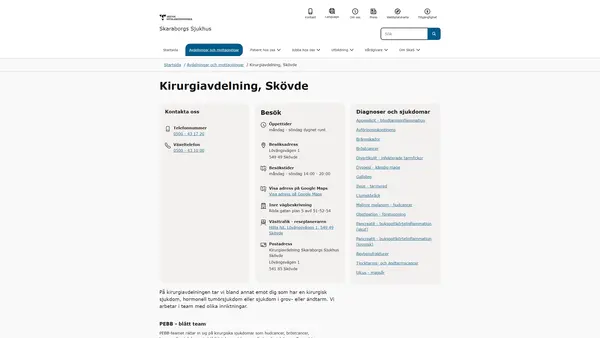 Stomimottagning Skövde