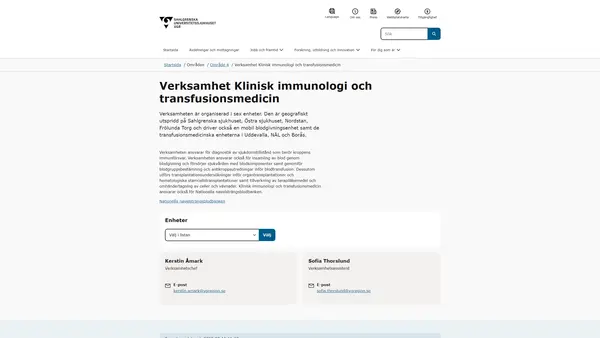Transfusionsmedicin Borås, Borås