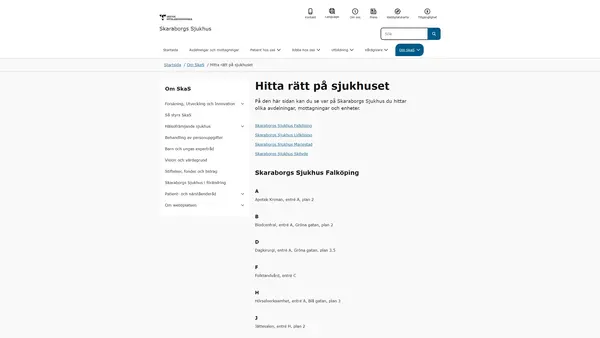 Skaraborgs Sjukhus Lidköping