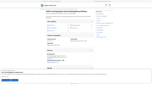 ACHD-mottagningen Universitetssjukhuset Örebro