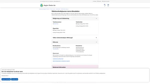 Vårdcentralsjouren norra länsdelen, Lindesberg