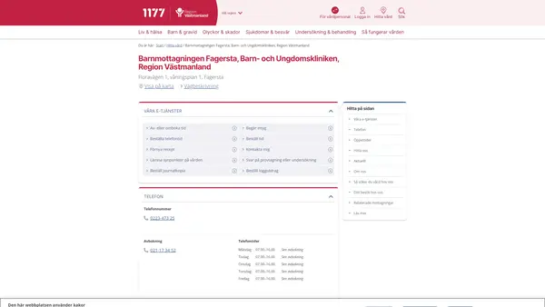 Barnmottagningen Fagersta