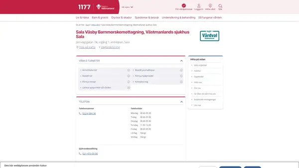 Sala Väsby Barnmorskemottagning