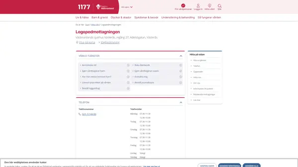 Logopedmottagningen, Västerås