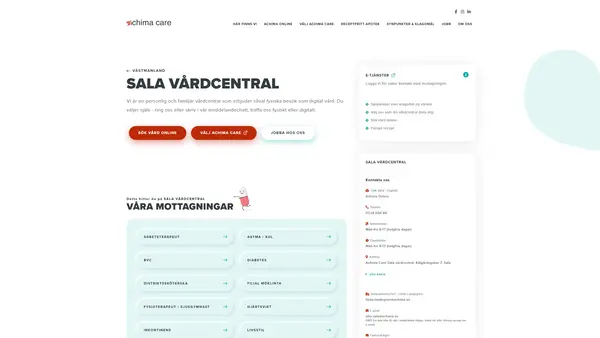 Achima Care Sala Distriktssköterskemottagning