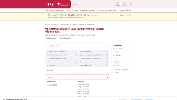 Medicinmottagningen Sala