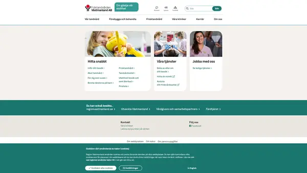 Folktandvården Köping logotyp