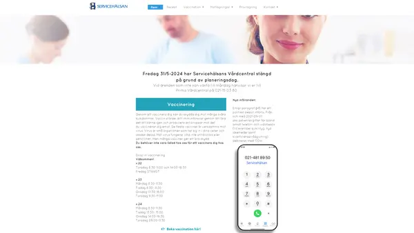 Servicehälsan Distriktssköterskemottagning, Västerås