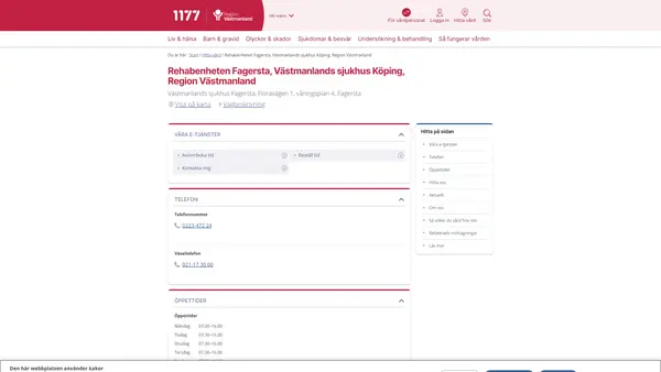 Rehabenheten Fagersta logotyp