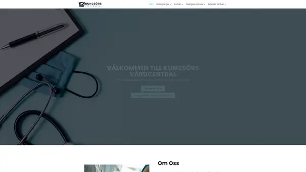 Kungsör vaccinationsmottagning logotyp