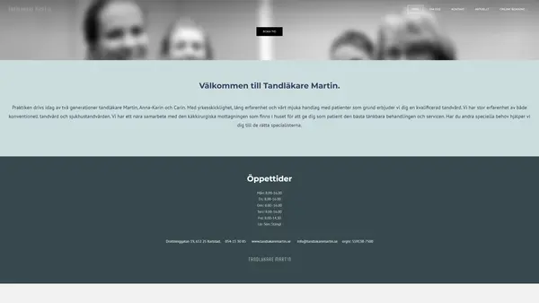 Tandläkare Martin