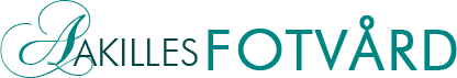 Akilles Fotvård logotyp